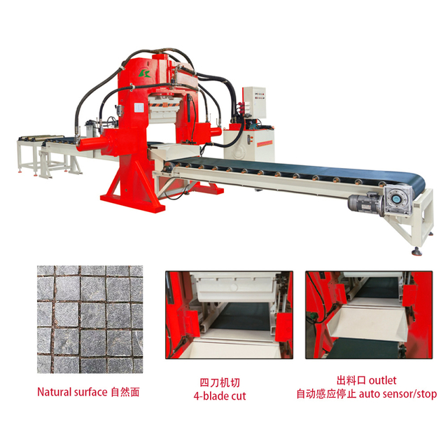 Machine de fendage de granit