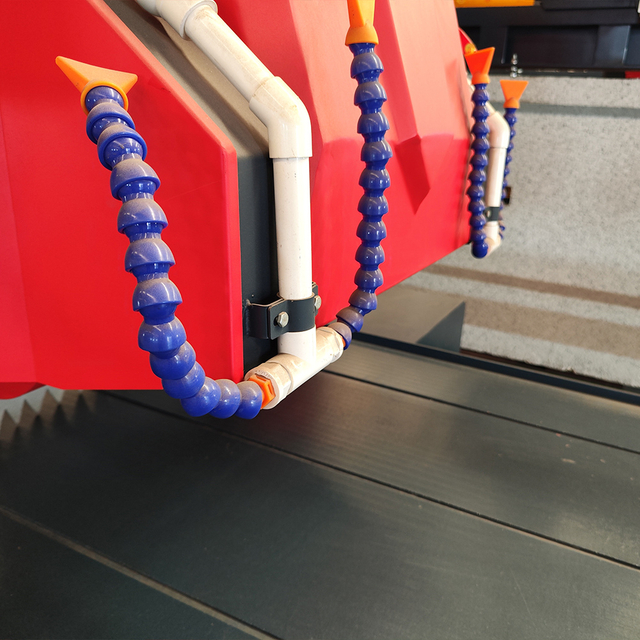 Ruisheng Machinery Logiciel de programme italien Scie à pont CNC à 5 axes Coupe-carreaux Coupe de pierre pour marbre, quartz, granit