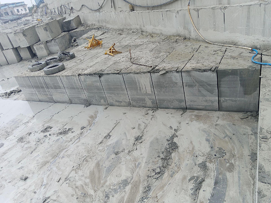 application de machine de d&eacute;coupe de granit