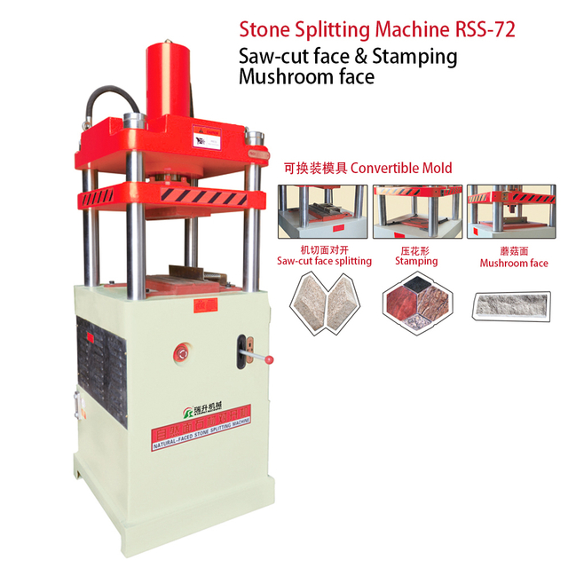 Machine de séparation de pierre de marbre de séparateur de pierre de granit machine de découpe RSS-72 à louer au Kenya