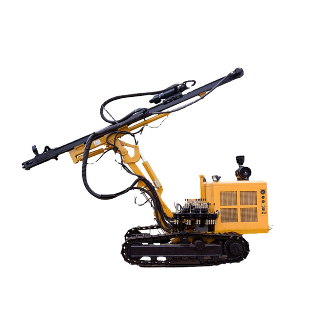 Plate-forme de forage fond de trou montée sur chenilles